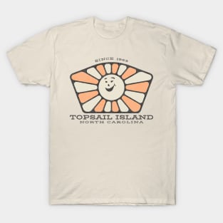 Topsail Island, North Carolina Smiling Sunshine T-Shirt